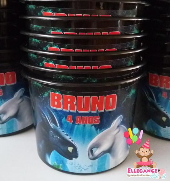 Balde de Pipoca Como Treinar o Seu Dragão