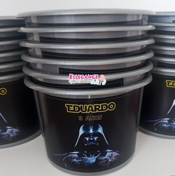 Balde de Pipoca Darth Vader Star Wars