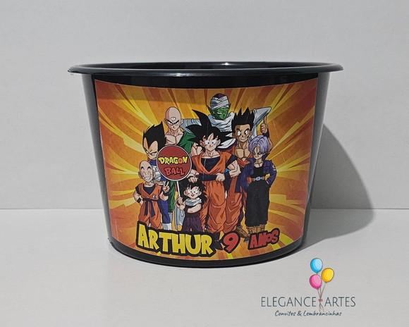 Balde de Pipoca Dragon Ball