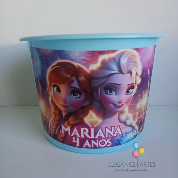 Balde de Pipoca Frozen