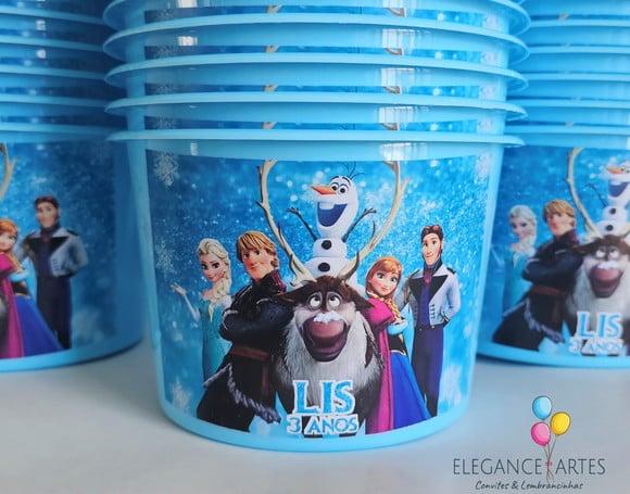 Balde de Pipoca Frozen