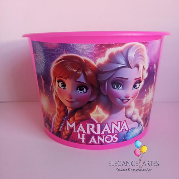 Balde de Pipoca Frozen