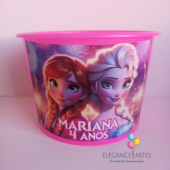 Balde de Pipoca Frozen
