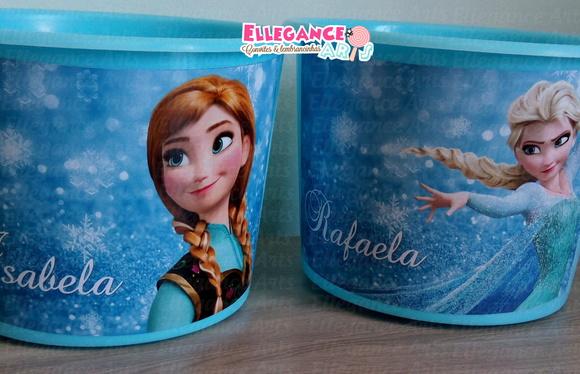 Balde de Pipoca Frozen