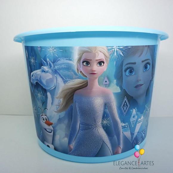 Balde de Pipoca Frozen