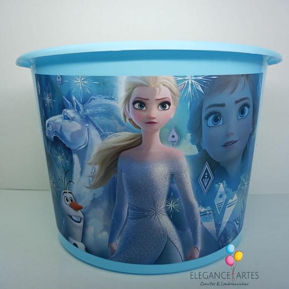 Balde de Pipoca Frozen