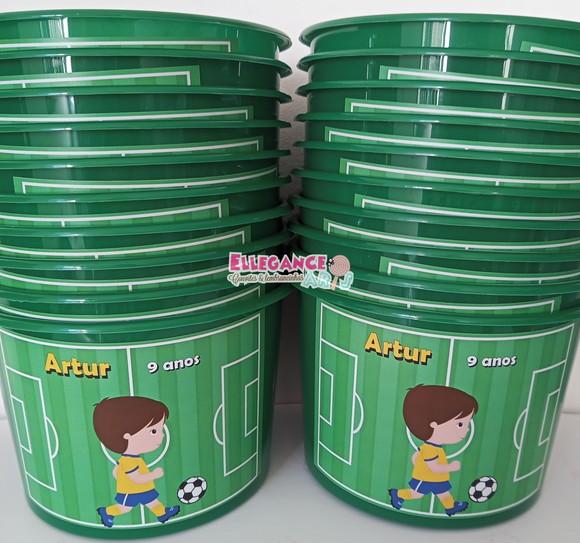 Balde de Pipoca Futebol