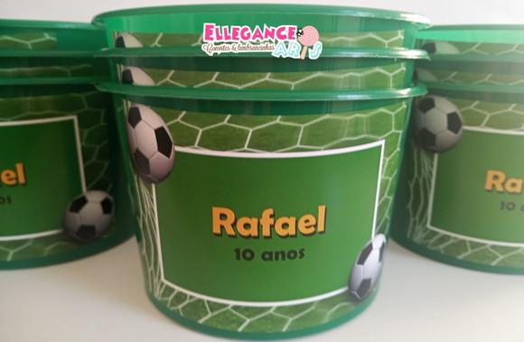Balde de Pipoca Futebol