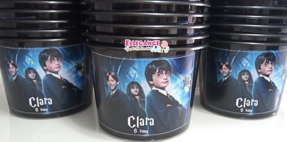 Balde de Pipoca Harry Potter
