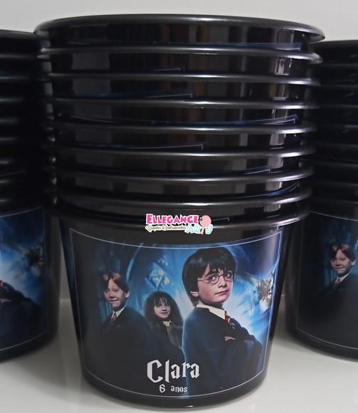 Balde de Pipoca Harry Potter