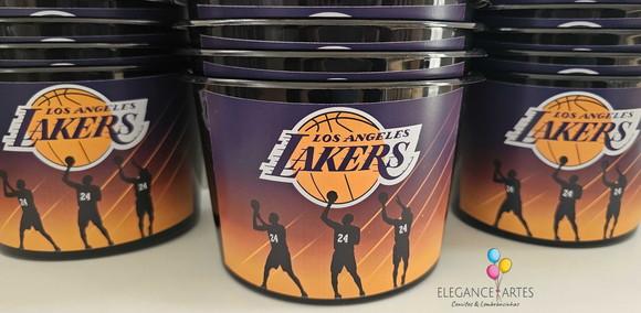 Balde de Pipoca Lakers