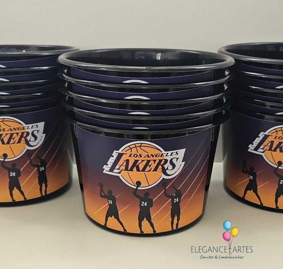 Balde de Pipoca Lakers
