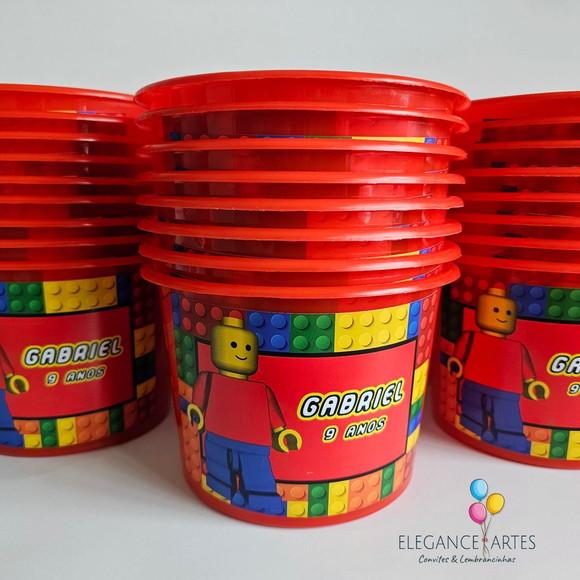 Balde de Pipoca Lego