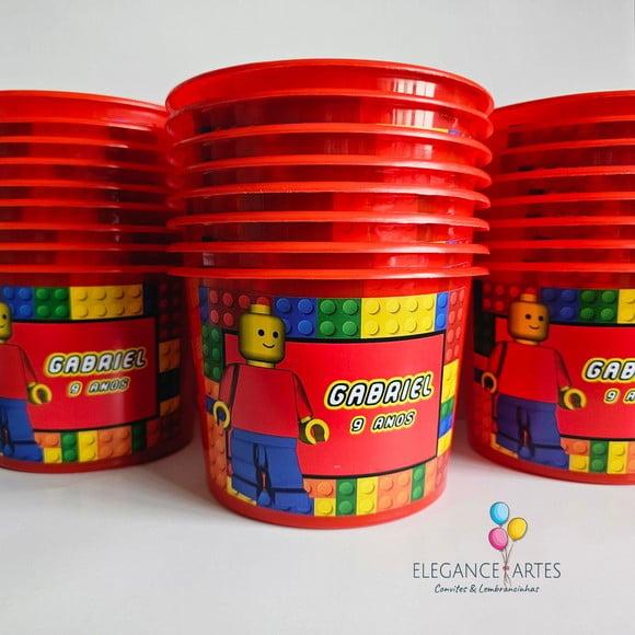 Balde de Pipoca Lego