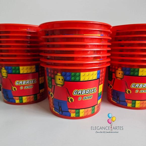 Balde de Pipoca Lego