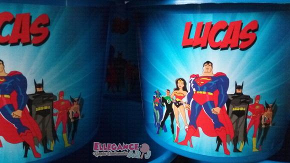 Balde de Pipoca Liga da Justiça