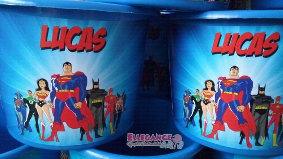 Balde de Pipoca Liga da Justiça
