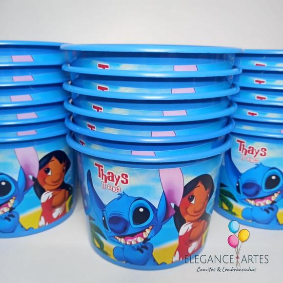Balde de Pipoca Lilo e Stitch