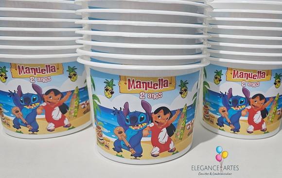 Balde de Pipoca Lilo e Stitch