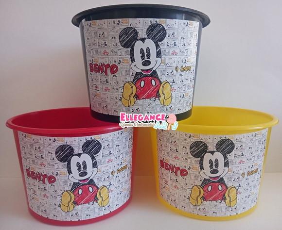 Balde de Pipoca Mickey