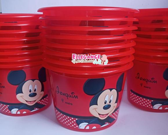 Balde de Pipoca Mickey