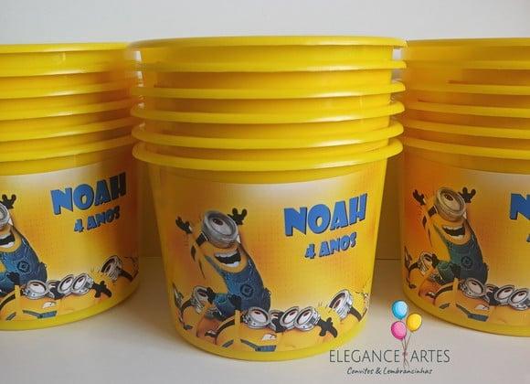 Balde de Pipoca Minions