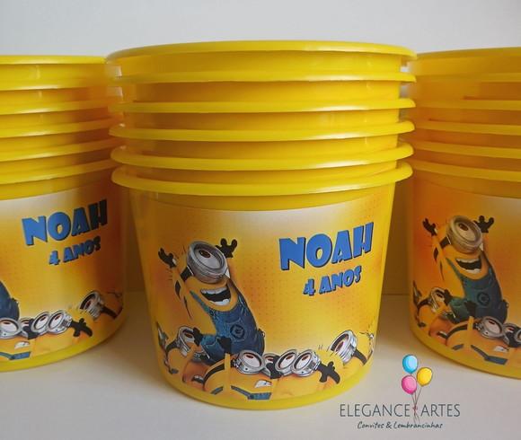 Balde de Pipoca Minions