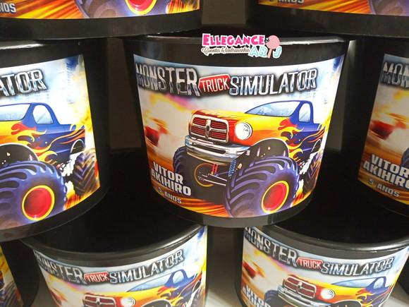 Balde de Pipoca Monster Truck