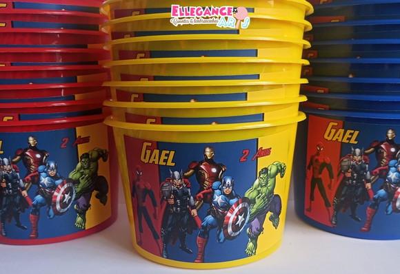 Balde de Pipoca os Vingadores