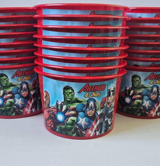Balde de Pipoca os Vingadores