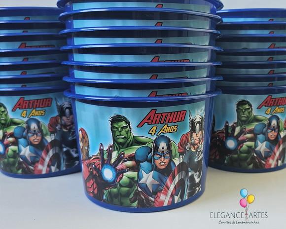 Balde de Pipoca os Vingadores