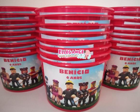 Balde de Pipoca Roblox