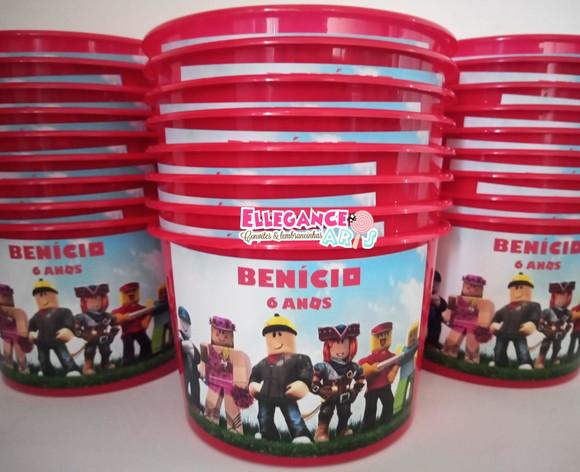 Balde de Pipoca Roblox