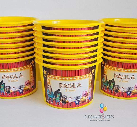 Balde de Pipoca Sing