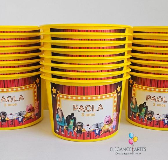 Balde de Pipoca Sing