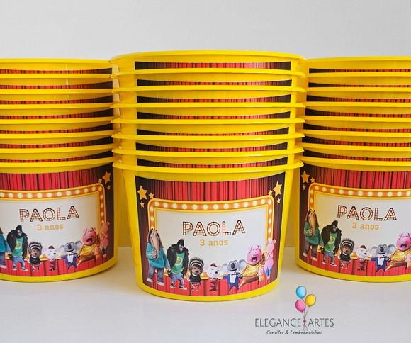Balde de Pipoca Sing