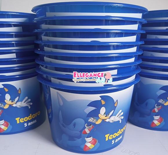 Balde de Pipoca Sonic