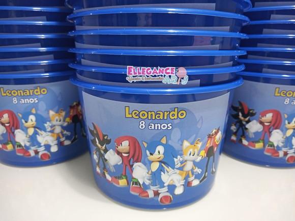 Balde de Pipoca Sonic