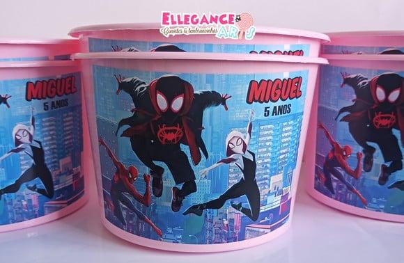 Balde de Pipoca Spidey e Seus Amigos Espetaculares