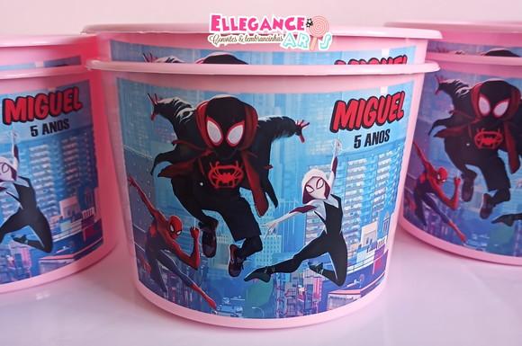 Balde de Pipoca Spidey e Seus Amigos Espetaculares