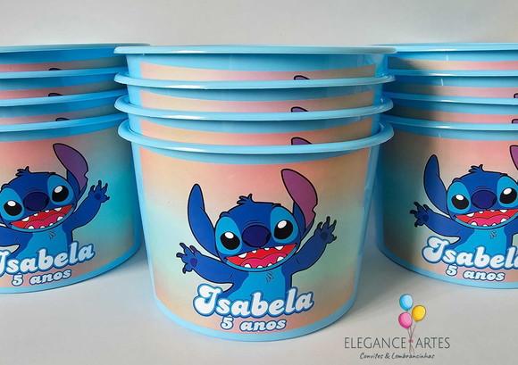 Balde de Pipoca Stitch