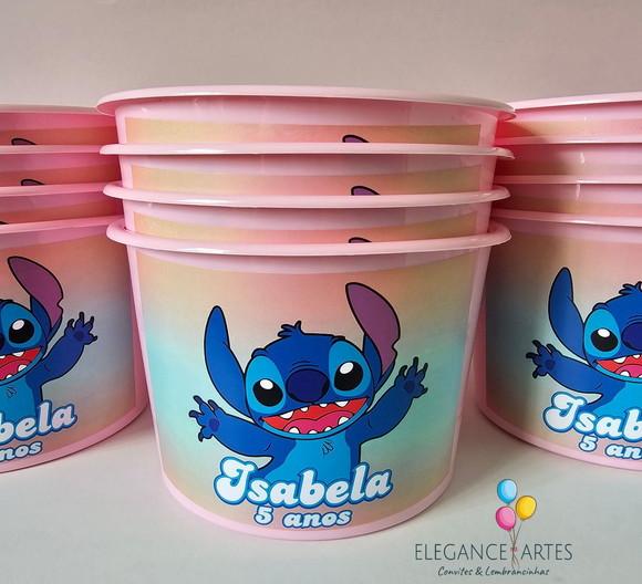 Balde de Pipoca Stitch