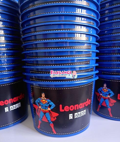 Balde de Pipoca Superman