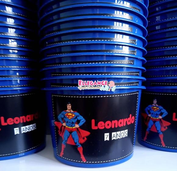 Balde de Pipoca Superman