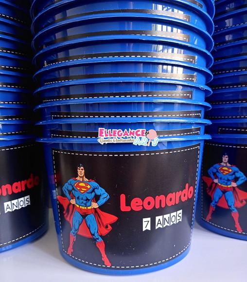 Balde de Pipoca Superman