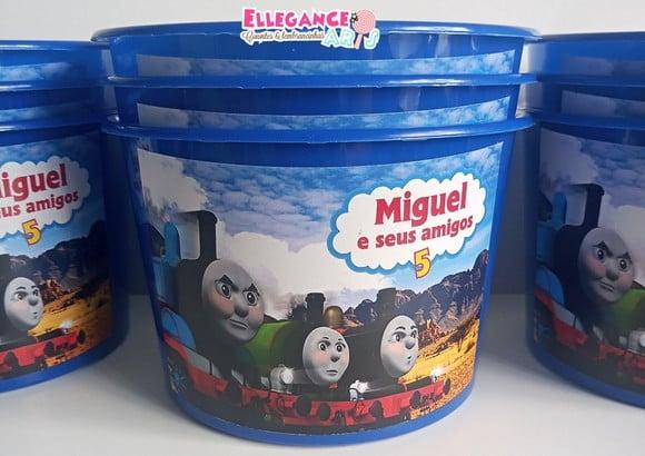 Balde de Pipoca Thomas e Seus Amigos