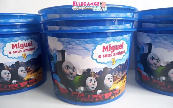 Balde de Pipoca Thomas e Seus Amigos