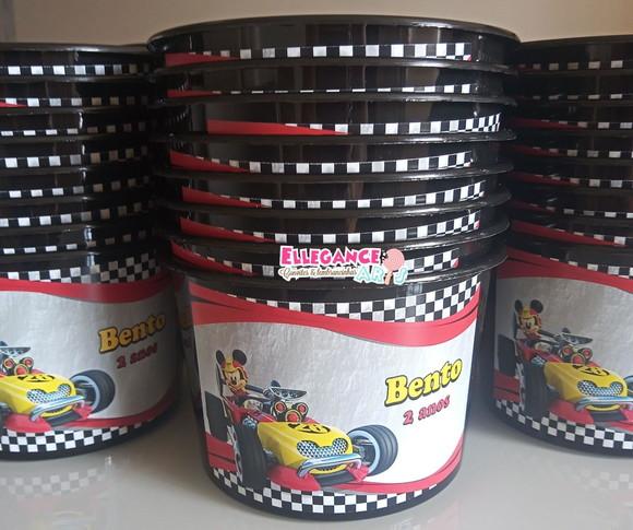 Balde Pipoca Mickey Aventura Sobre Rodas