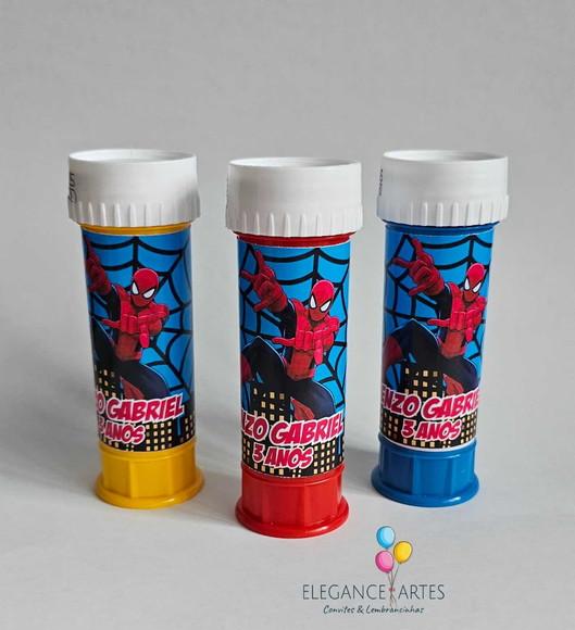Bolha de Sabão Homem Aranha