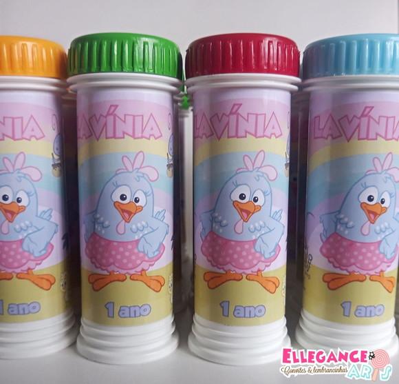 Bolinha de Sabão Galinha Pintadinha Candy Colors